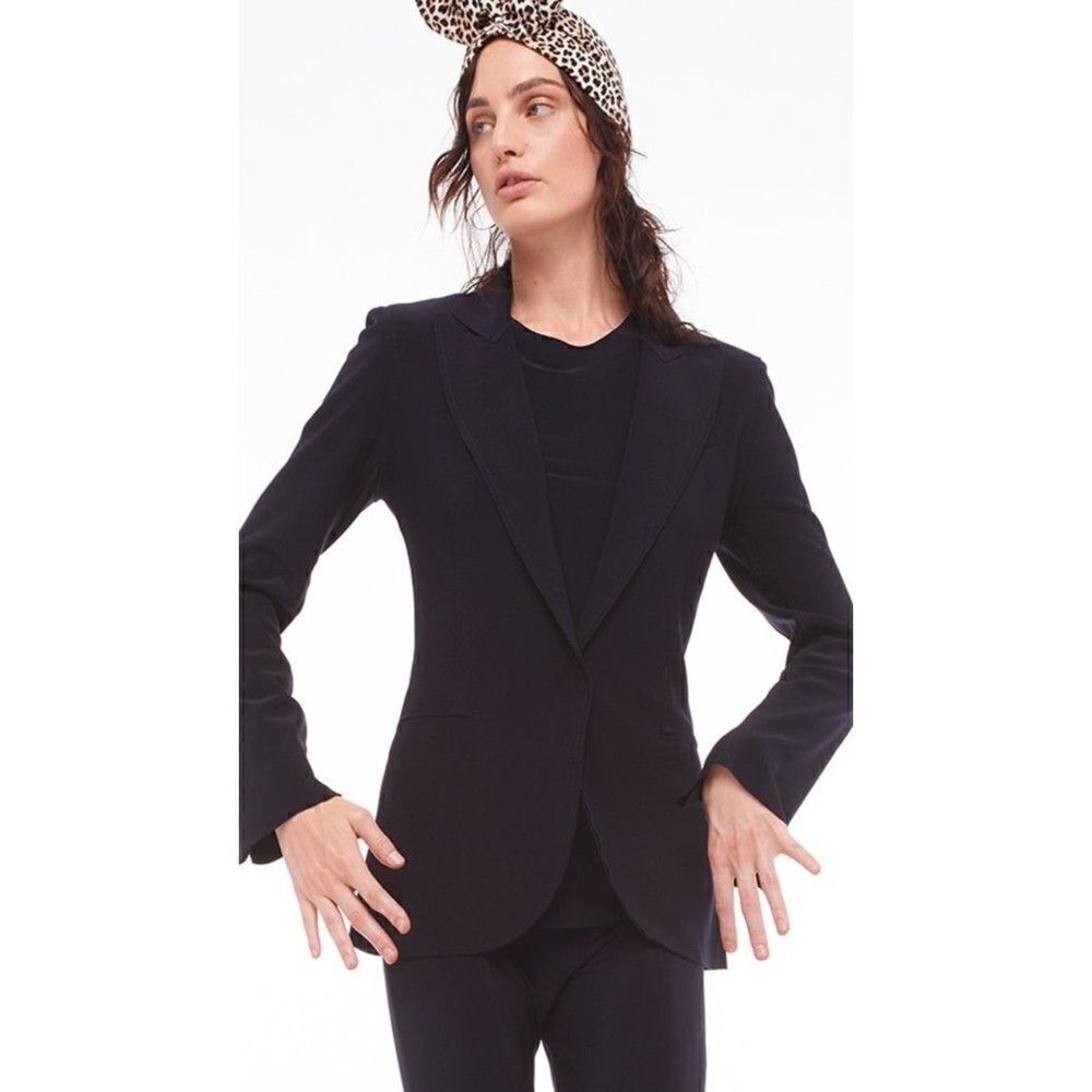 Norma Kamali Single Breasted Jacket